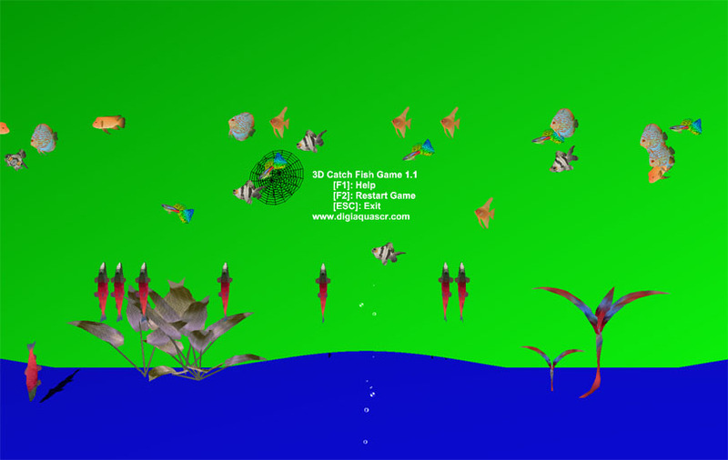 3D Catch Fish Game Screenshot